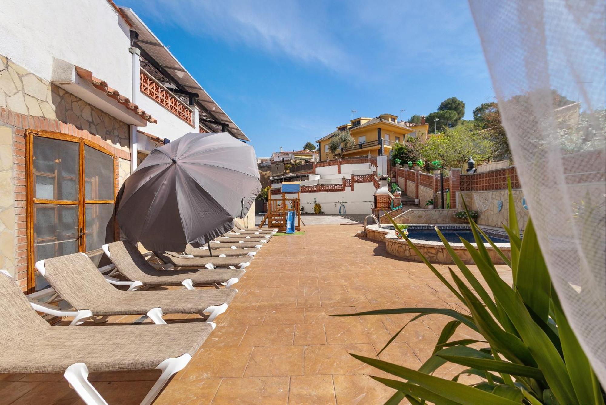 Villa Cal Ramon Con Piscina Rubí Exterior foto